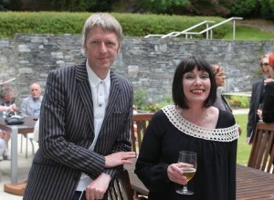 Glenn Patterson and Ruth Graham from Golden Thread Gallery